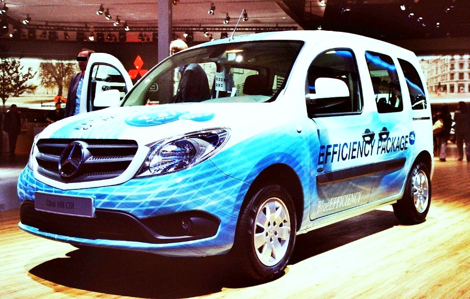 Mercedes-Benz Citan 108 CDI BlueEFFICIENCY on IAA 2012 left side