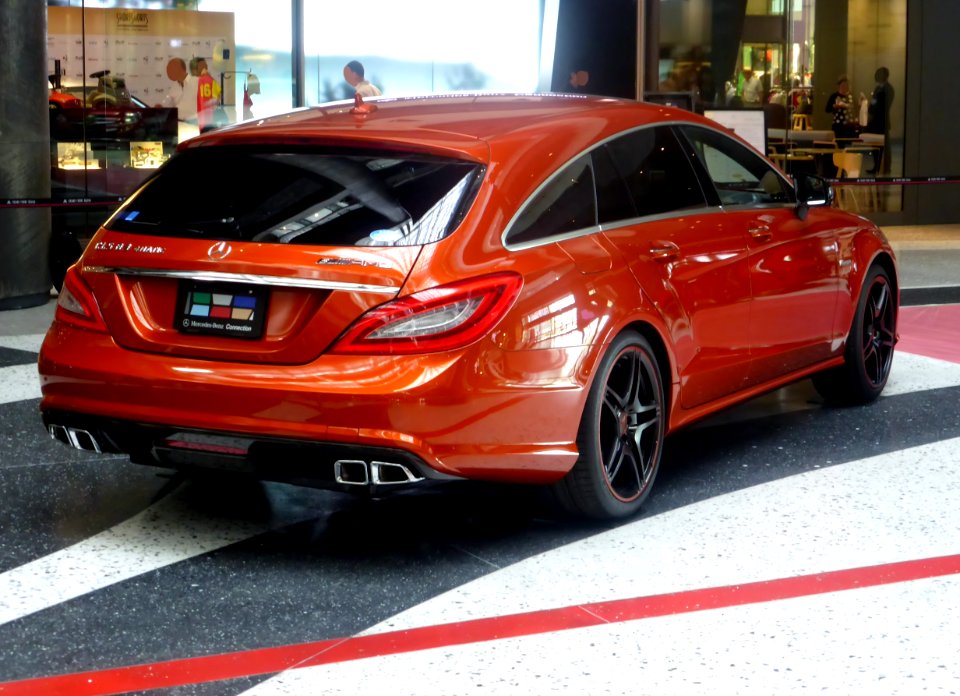 Mercedes-Benz CLS63 AMG S 4MATIC Shooting Brake (X218) rear