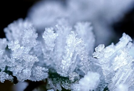 Eiskristalle frozen cold