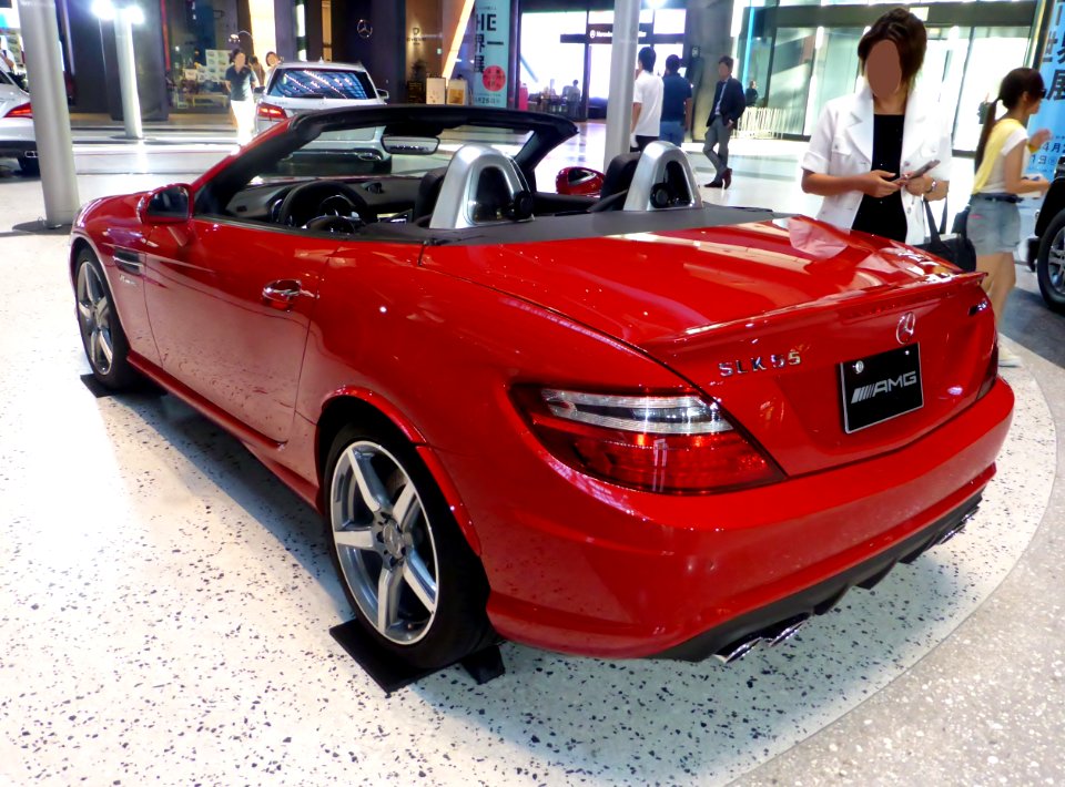 Mercedes-Benz SLK55 AMG (R172) rear