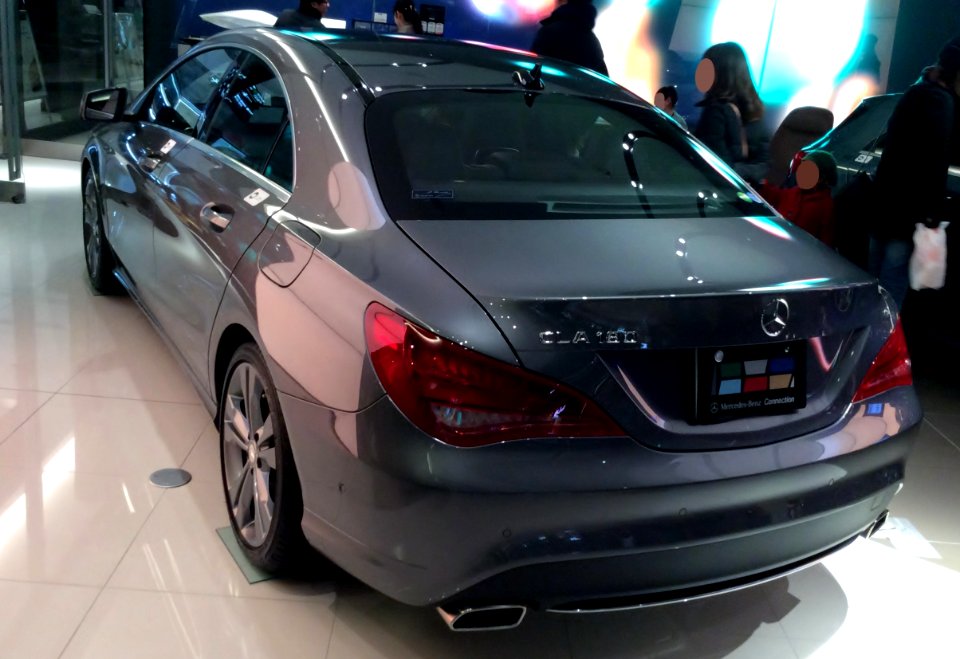 Mercedes-Benz CLA180 (C117) rear