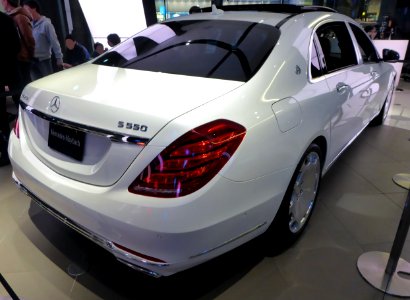 Mercedes-Maybach S550 (X222) rear