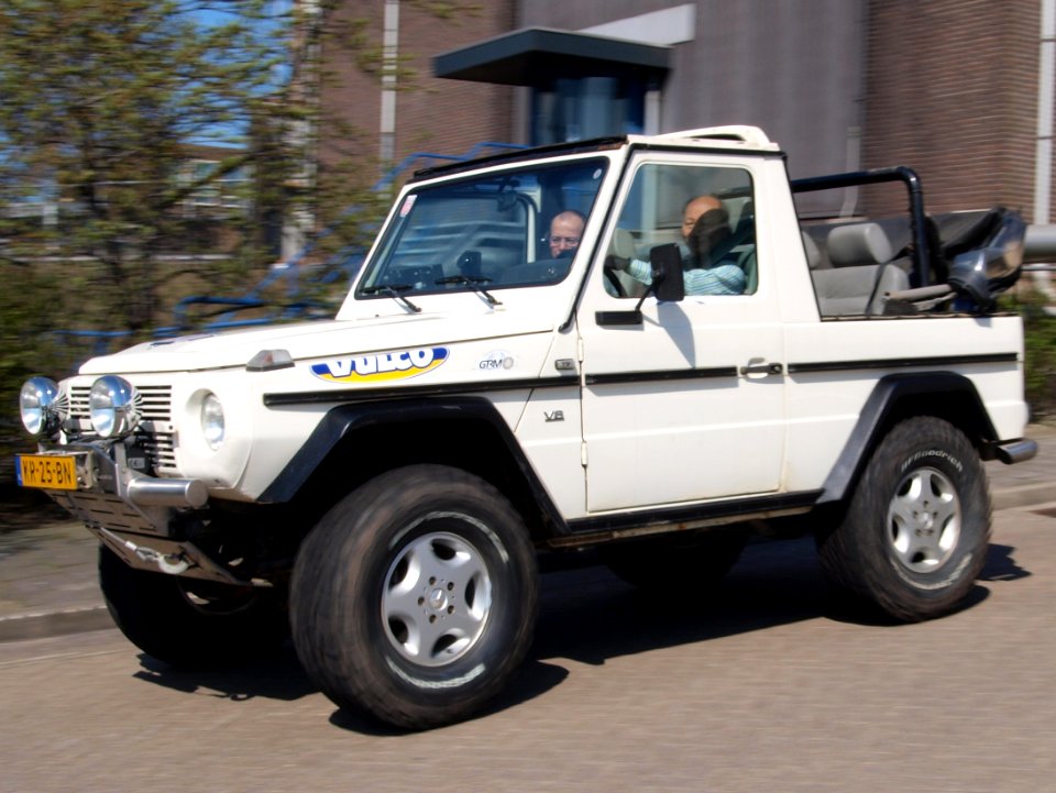 MERCEDES-BENZ G Open (1984), dutch licence registration KR-25-BN, pic1
