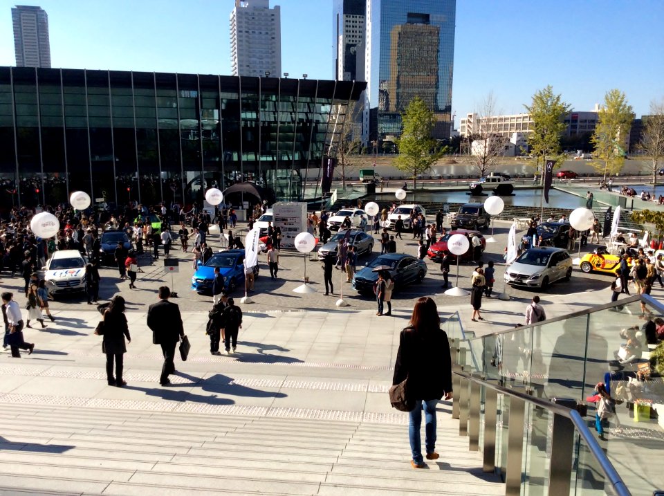 Mercedes-Benz Experience at Umeda on 18th October, 2014