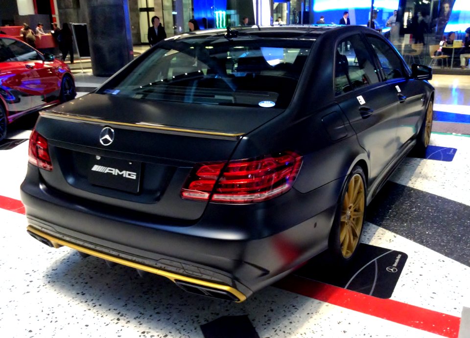 Mercedes-Benz E63 AMG S 4MATIC Performance Studio Special (W212) rear