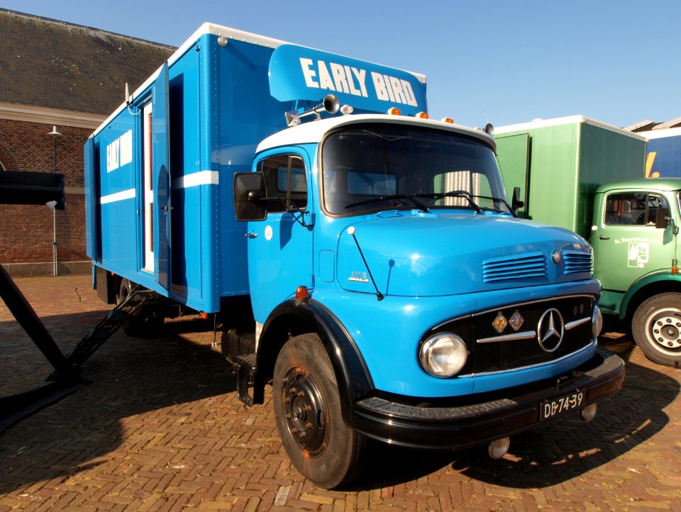 Mercedes-Benz L1113B (1974), Dutch licence registration DB-74-39 pic2