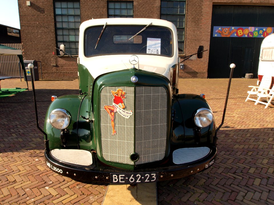 Mercedes-Benz L3500 (1952), Dutch licence registration BE-62-23 pic1