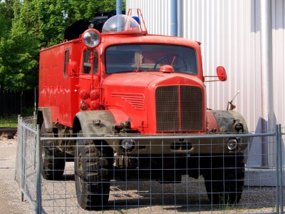 Mercedes-Benz LG 315 46 firetruck at Speyer p1
