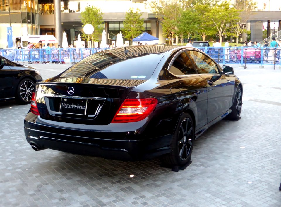 Mercedes-Benz C250 coupé SPORT (C204) rear