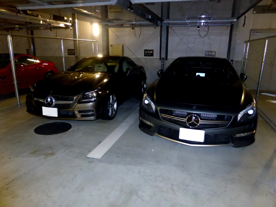 Mercedes-Benz SLK200 BlueEFFICIENCY MT (R172) & SL63 AMG (R231) front