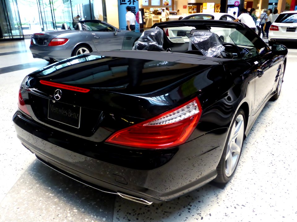 Mercedes-Benz SL350 BlueEFFICIENCY (R231) rear