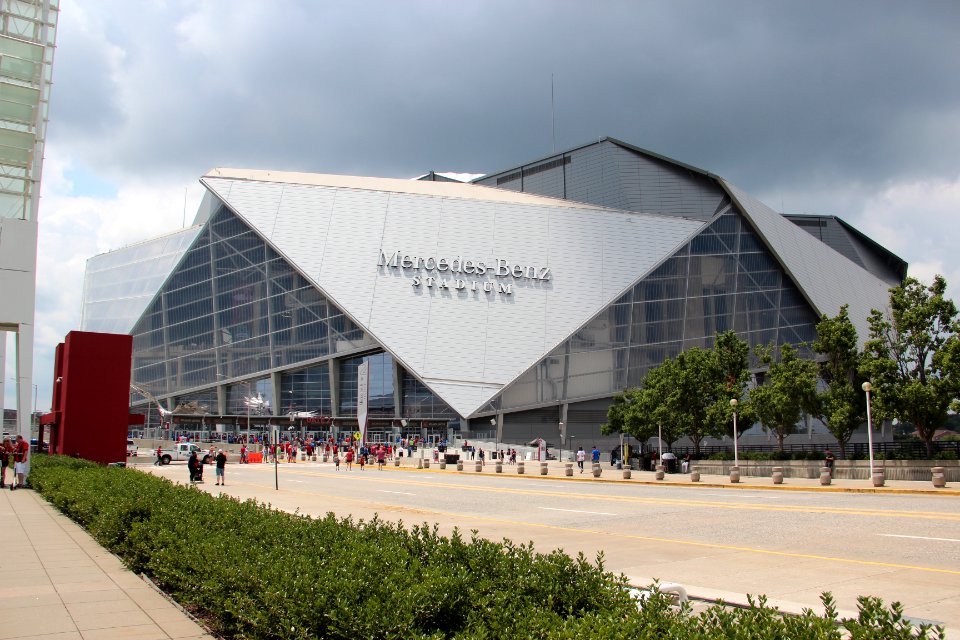 Mercedes-Benz Stadium, July 2018