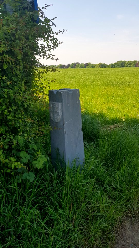 Mesch-grenspaal Voerenstraat Eijsden-Margraten