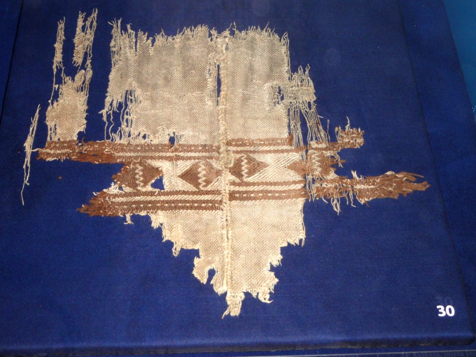 Mesa Verde textile - Etholén collection, Museum of Cultures (Helsinki) - DSC04930