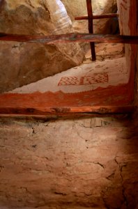 Mesa verde wall painting Public Domain