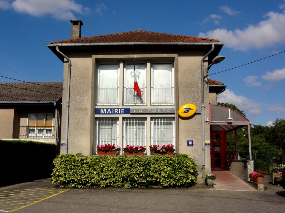 Mercy-le-Bas (Meurthe-et-M.) mairie - la Poste