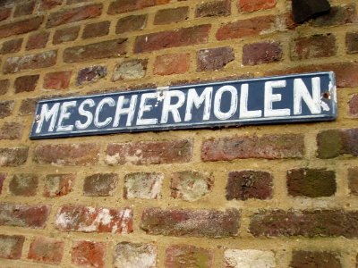Mesch-Meschermolen-bordje