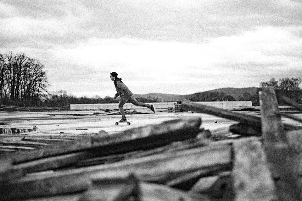 Children skating youth