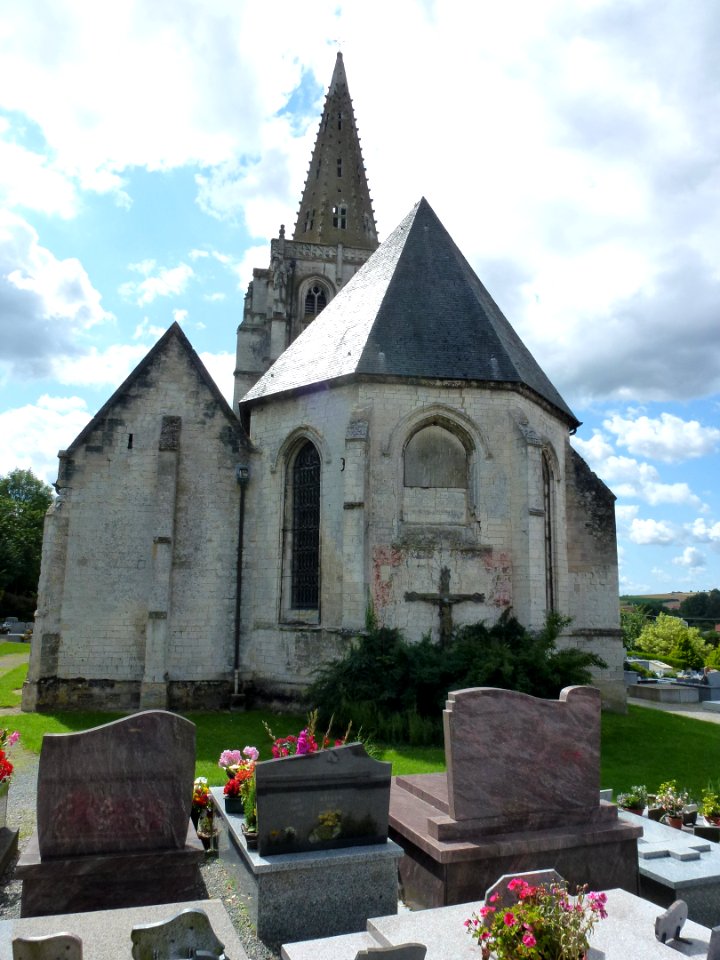 Merck-Saint-Liévain (Pas-de-Calais, Fr) église Saint-Omer PA00108347 (02)