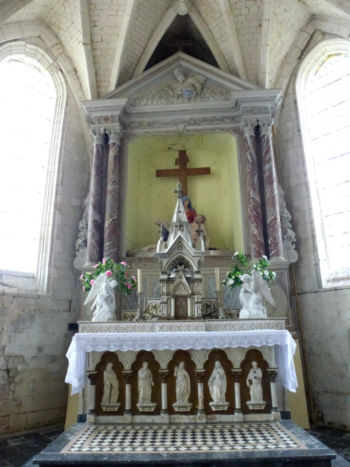 Merck-Saint-Liévain (Pas-de-Calais, Fr) église Saint-Omer PA00108347 (09)