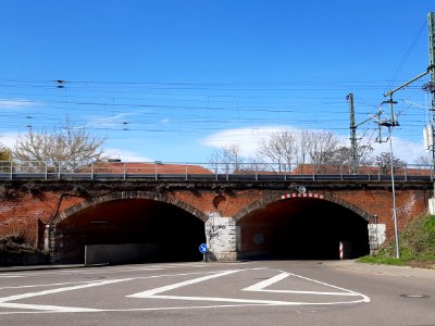 Merseburg, Hallesche Straße Brücke