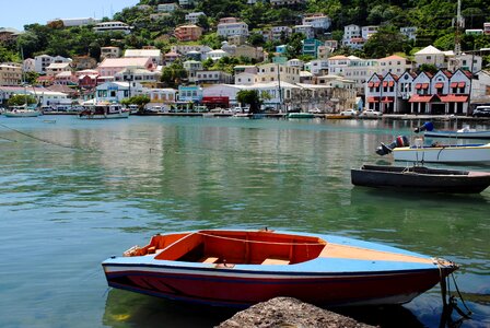 Harbor seaport town