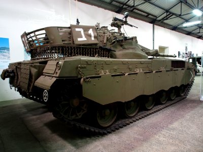 Merkava Mk 1 in the Musée des Blindés, France, pic-2