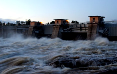 Merikoski dam Oulu 20120819
