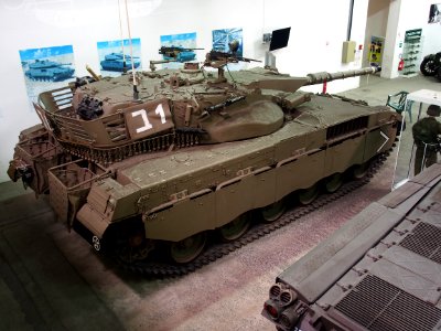 Merkava Mk 1 in the Musée des Blindés, France, pic-3