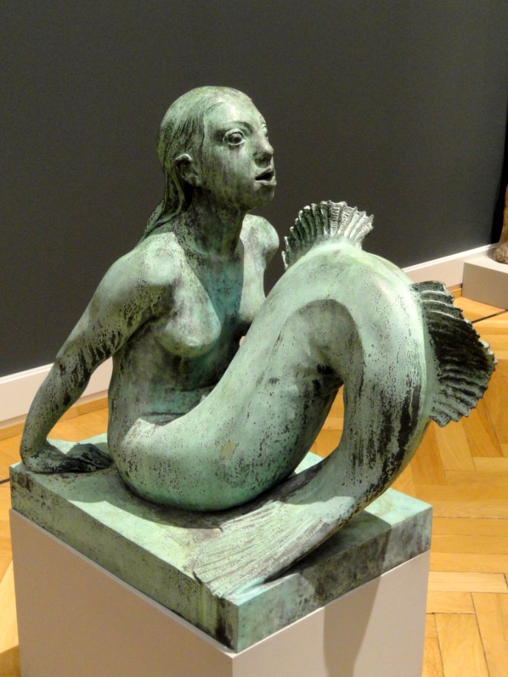 Mermaid by Anne Marie Carl Nielsen - Statens Museum for Kunst, Copenhagen - DSC08223