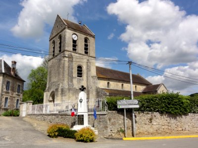 Merlieux-et-Fouquerolles (Aisne) église