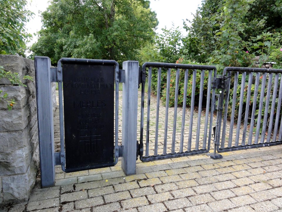 Merles-sur-Loison (Meuse) cimetière militaire allemand (01)