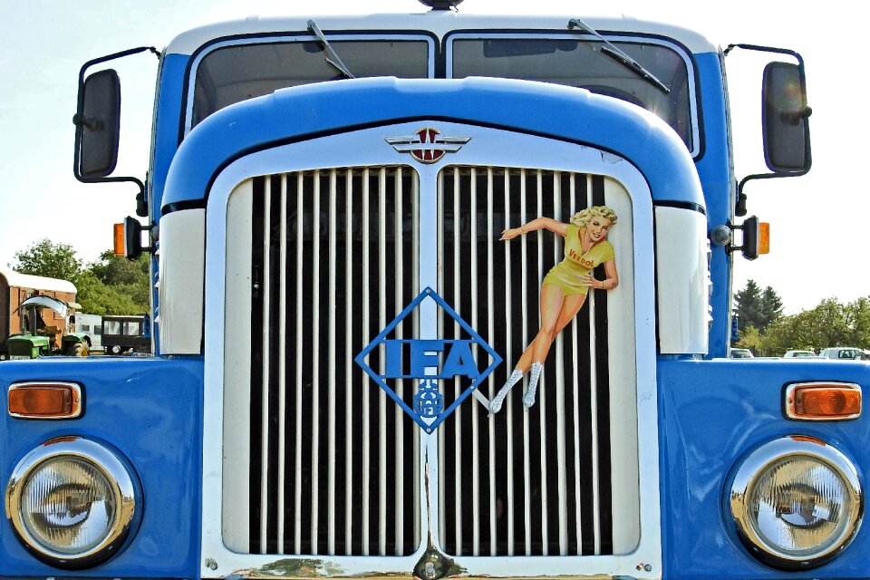 Truck old historically