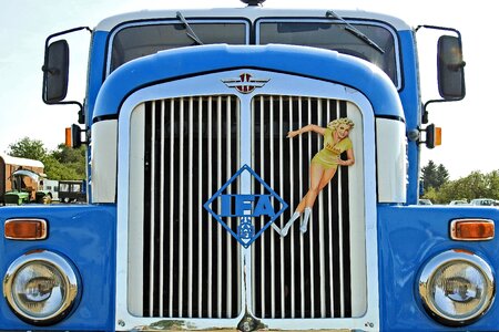 Truck old historically