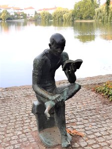 Merseburg Lesender M.Wetzel