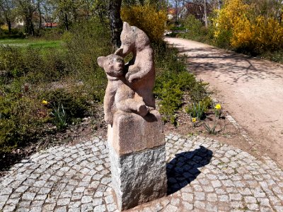 Merseburg Skulptur HintererGotthardteich