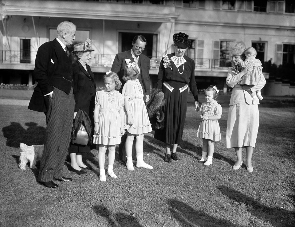 Mevrouw Roosevelt op Paleis Soestdijk, Bestanddeelnr 934-6806