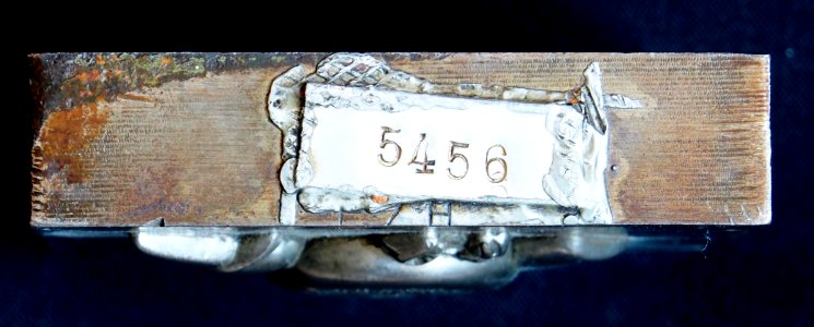 Metaal stempels met Droste mannetje 60 jarig jubileum, foto3