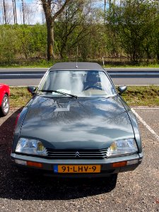 Metalic silver gray 1986 Citroën CX pic1