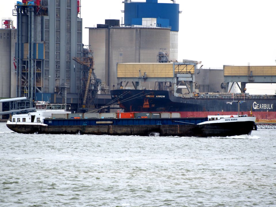 Meta Maria (ship, 1980), ENI 02316153, Port of Antwerp