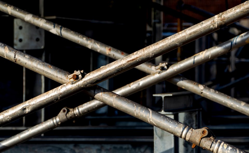 Metal scaffolding at WP Welding 3