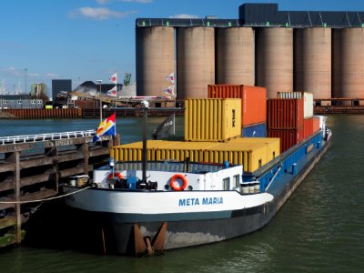 Meta Maria (ship, 1980), ENI 02316153, Hartelhaven, Port of Rotterdam pic1