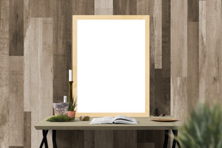 Contemporary empty frame