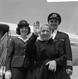 Mevrouw Du Bruck Karels 80 jaar uit Zeeland naar VS vertrokken, Bestanddeelnr 916-6114