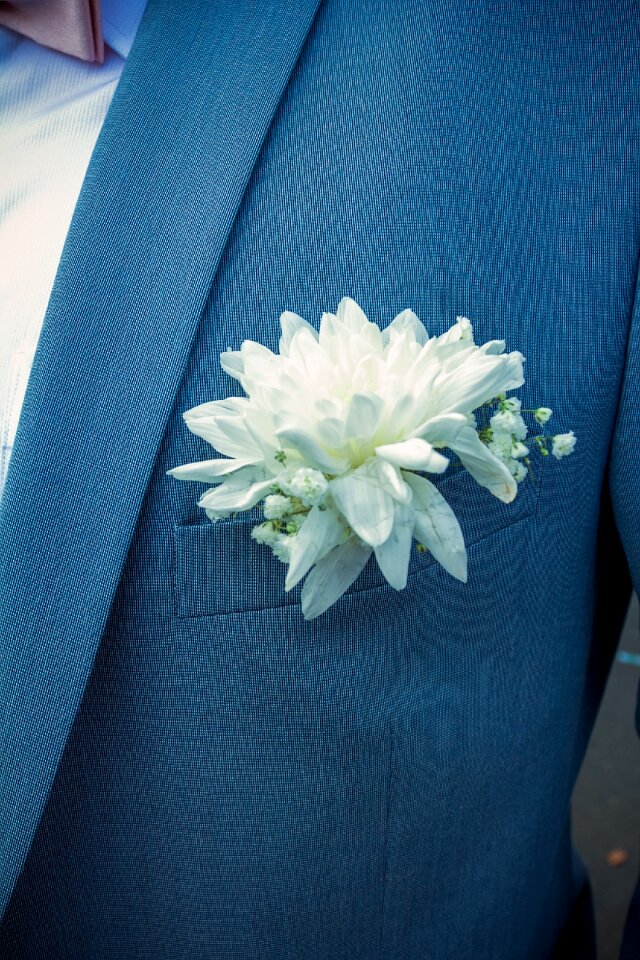 Flower blue blue wedding
