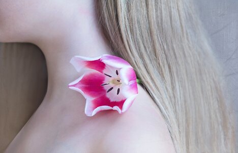 Blossom bloom human