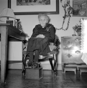 Mevrouw Freudenberg-Ferwerda uit Amsterdam is 101 jaar geworden, Bestanddeelnr 905-6754