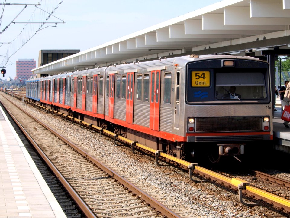 Metro Amsterdam, Car 14B line 54 to Gein