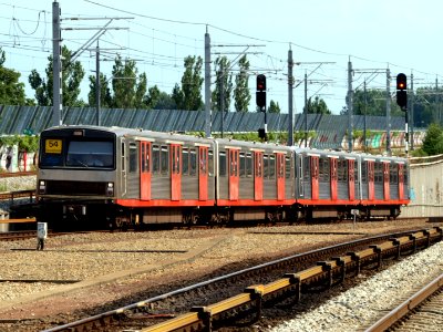 Metro Amsterdam, Car 1A line 54 to Central Station p2 photo