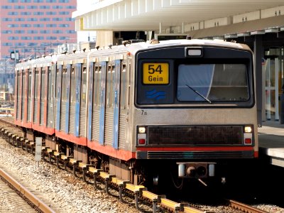 Metro Amsterdam, Car 7B line 54 to Gein p1